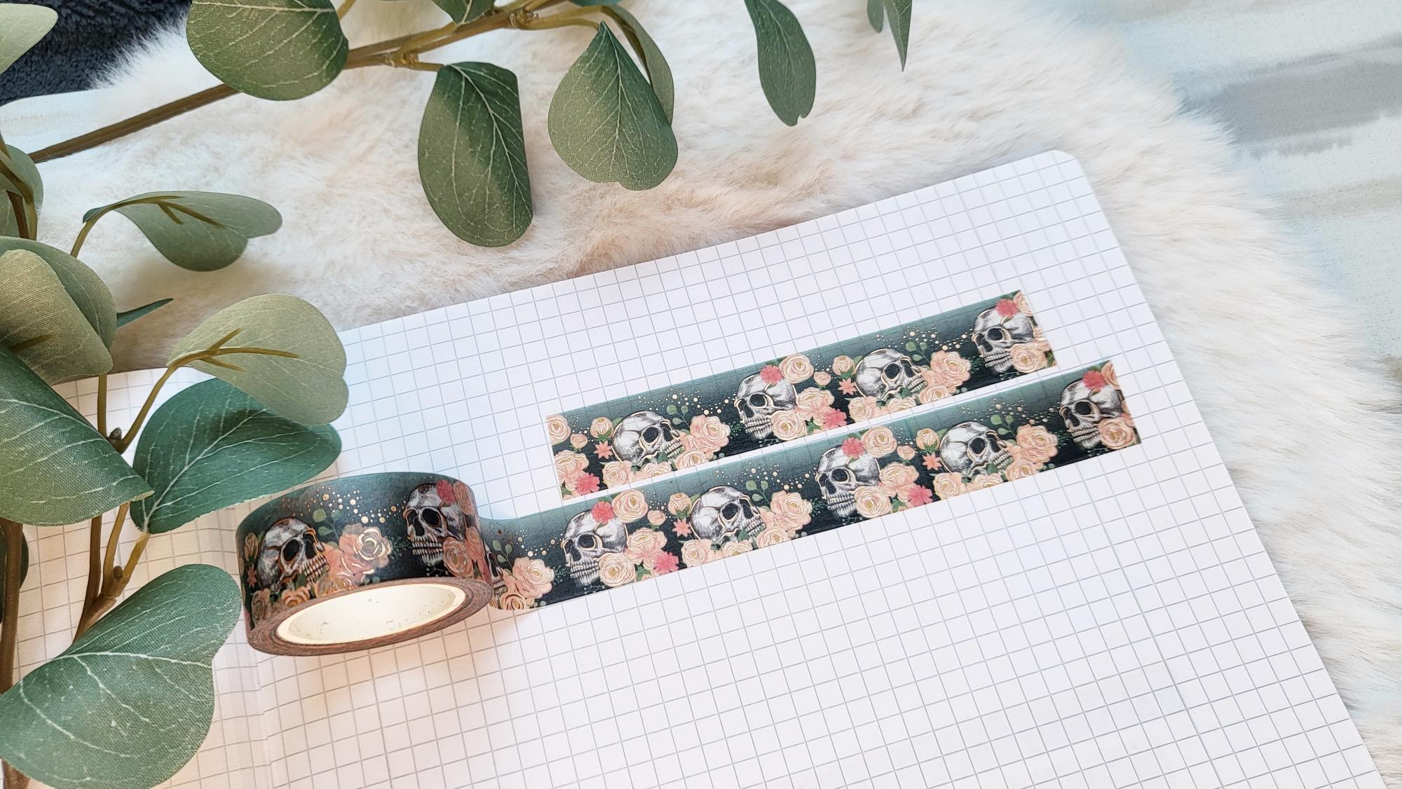 Washi Tape Totenkopf